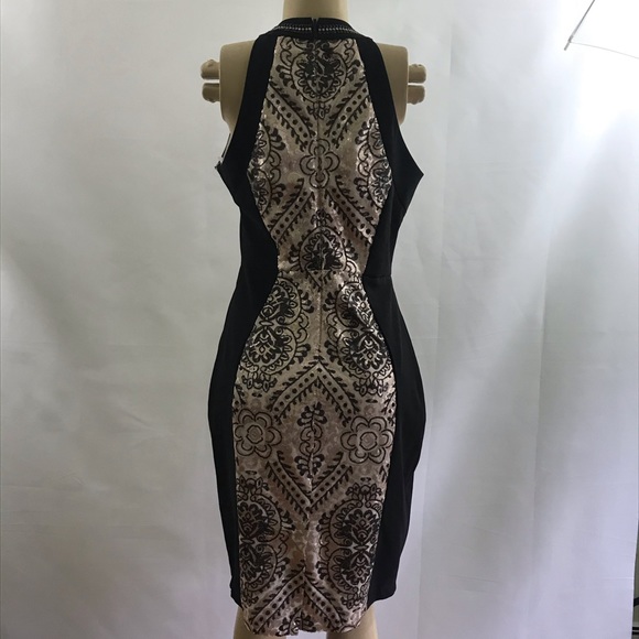 NWT JAX Fitted chic sexy body con midi dress - Picture 4 of 16